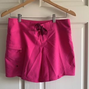 ATHLETA Hudson Hot Pink Board Shorts